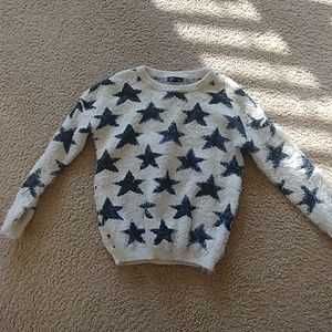Fuzzy Vici Dolls star sweater S/M